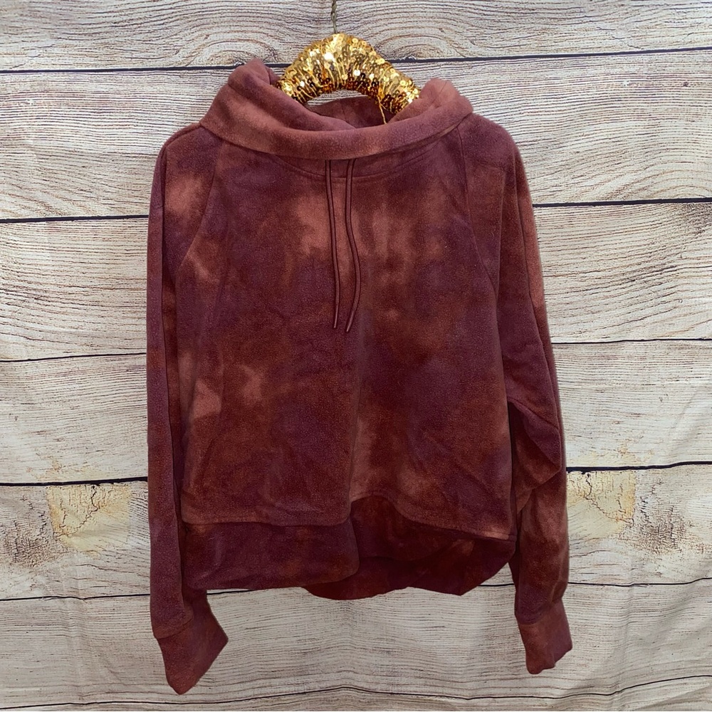Old Navy Cropped Fleece Hoodie
